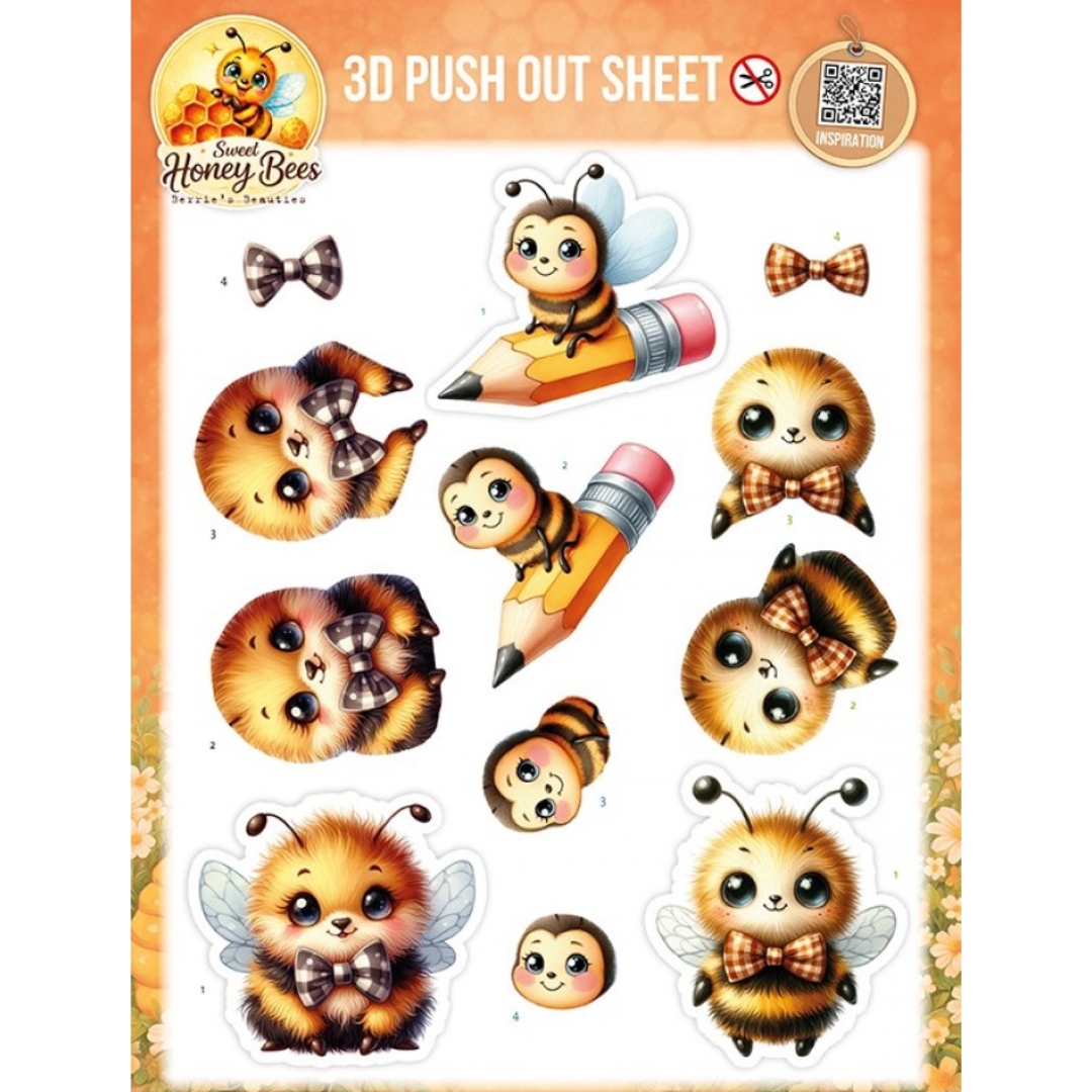 Berrie’s Beauties 3D-arkki Sweet Honey Bees Little Buzzers