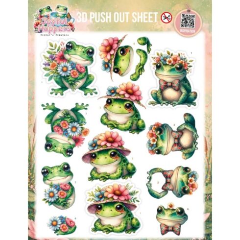 Berrie’s Beauties 3D-arkki – Joyful Hoppers Bouquet Of Joy