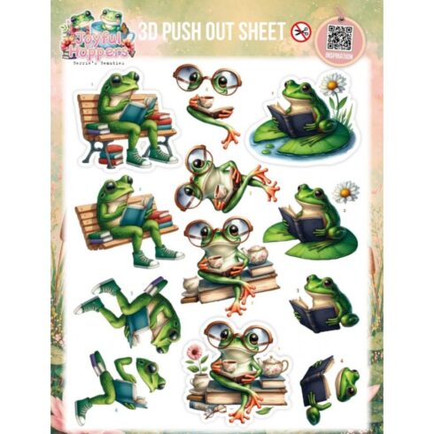 Berrie’s Beauties 3D-arkki – Joyful Hoppers Pondside Pages