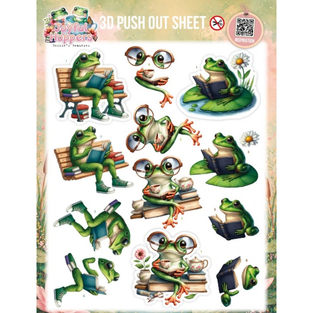 Berrie’s Beauties 3D-arkki – Joyful Hoppers Pondside Pages