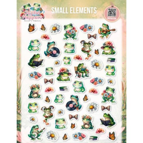 Berrie’s Beauties Joyful Hoppers Small Elements leikekuvat (56 kpl)