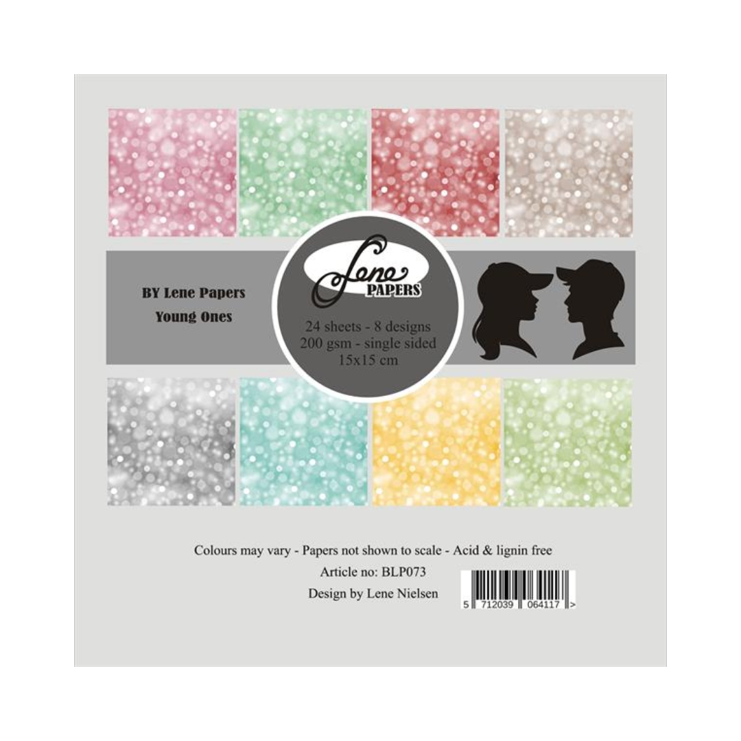By Lene Papers – Young One paperilajitelma 15 x 15 cm