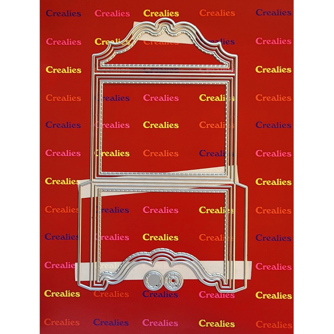 Crealies stanssi ATC ENVELOPE HORIZONTAL