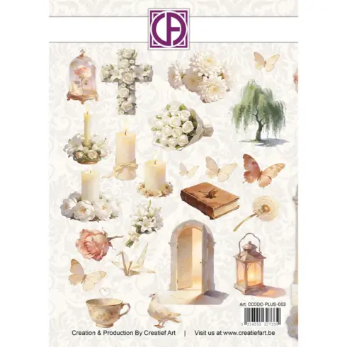 Creatief Art Creative Cutouts – Die-Cuts In Loving Memory (23 kpl)