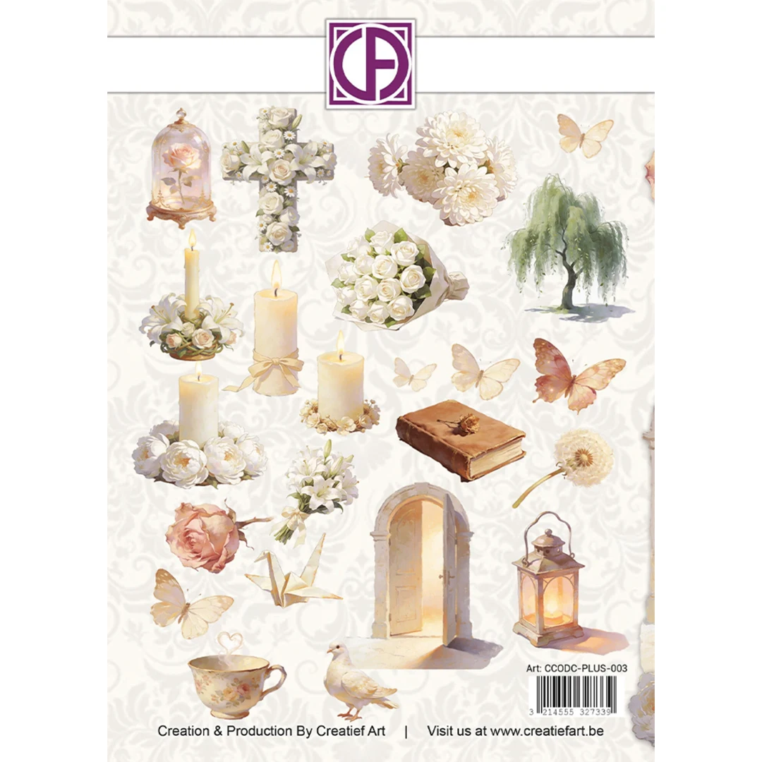 Creatief Art Creative Cutouts – Die-Cuts In Loving Memory (23 kpl)