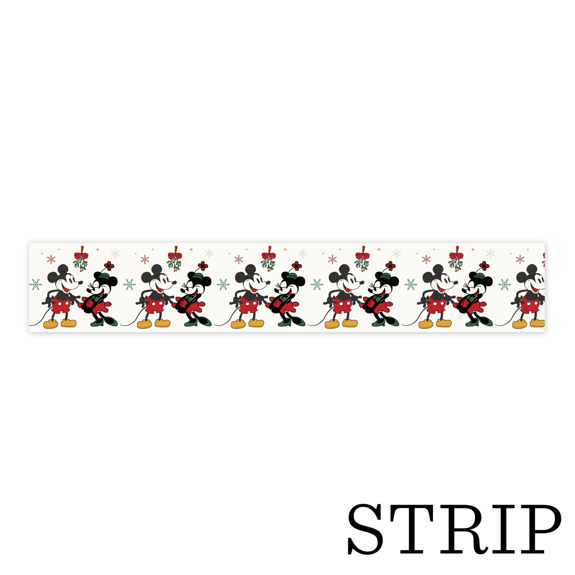 Echo Park – Mouse And Me Christmas Washi Tape Mouse Mistletoe washiteippi 9m