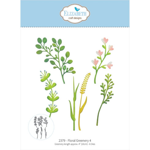 Elizabeth Craft Designs stanssi FLORAL GREENERY 4