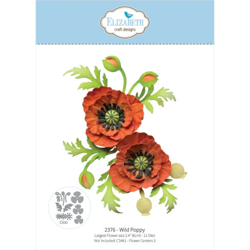 Elizabeth Craft Designs stanssi – WILD POPPY