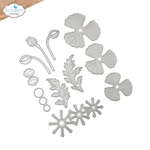 Elizabeth Craft Designs stanssi – WILD POPPY