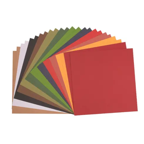 Florence Textured Cardstock Paper Christmas kartonkilajitelma 30x30cm 216g (24 kpl)