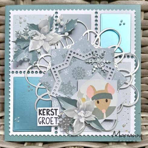 Marianne Design Metallics Paper Pad – Cozy Winter 3