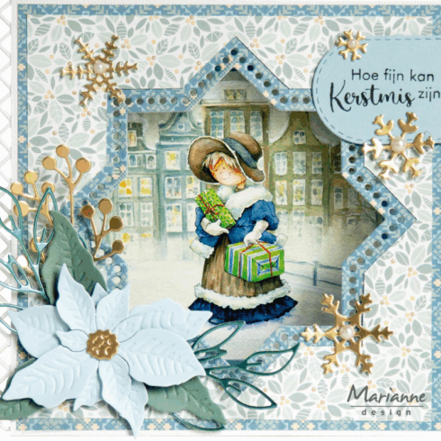 Marianne Design Metallics Paper Pad – Cozy Winter