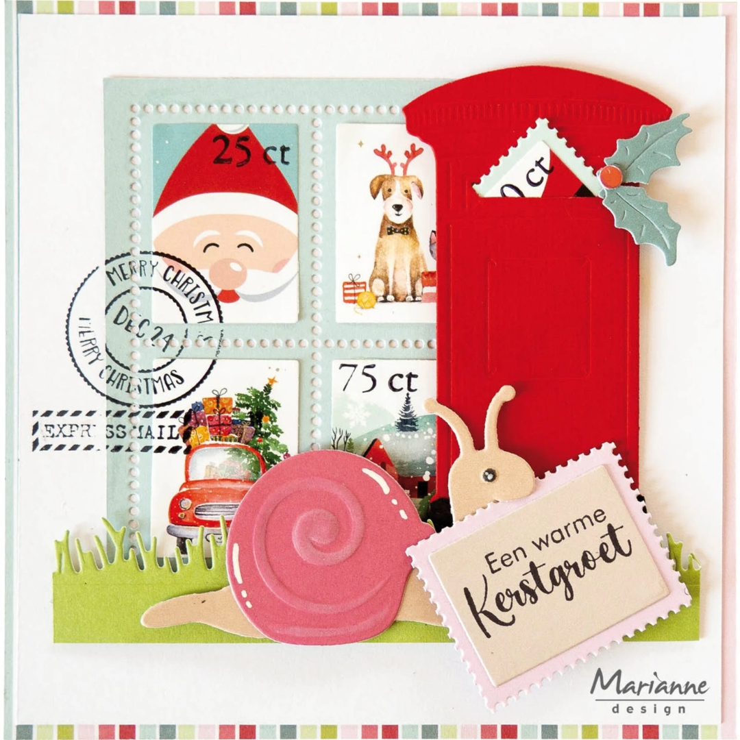 Marianne Design – Stamps Classic Christmas korttikuvat (28 kpl) - Image 2