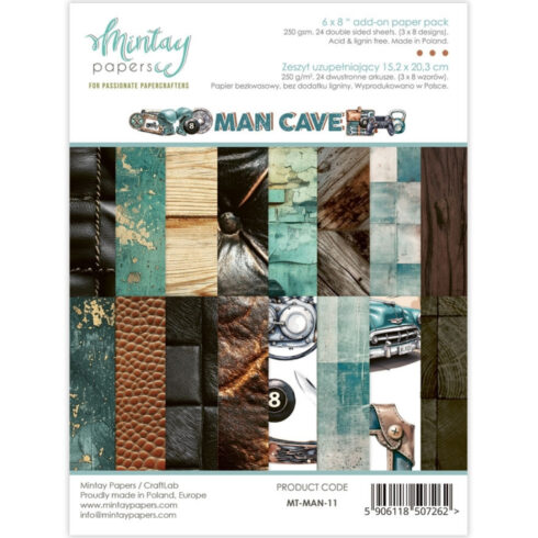 Mintay Papers Add-On Paper Pad Man Cave paperilehtiö A5
