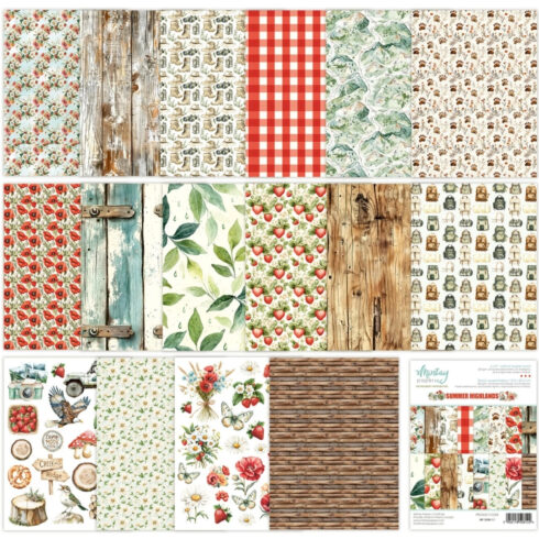 Mintay Papers Add-On Paper Pad Summer Highlands paperilehtiö A5 (1)
