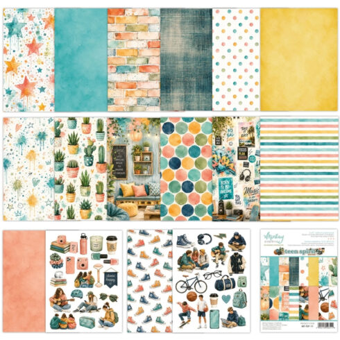 Mintay Papers Add-On Paper Pad Teen Spirit paperilehtiö A5 (1)