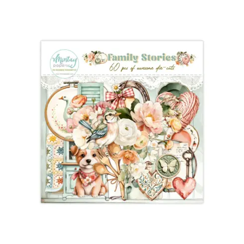 Mintay Papers Family Stories leikekuvat (60 kpl)