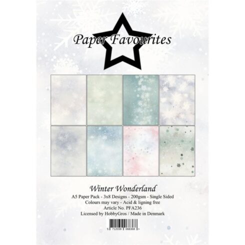 Paper Favourites Winter Wonderland paperilajitelma A5