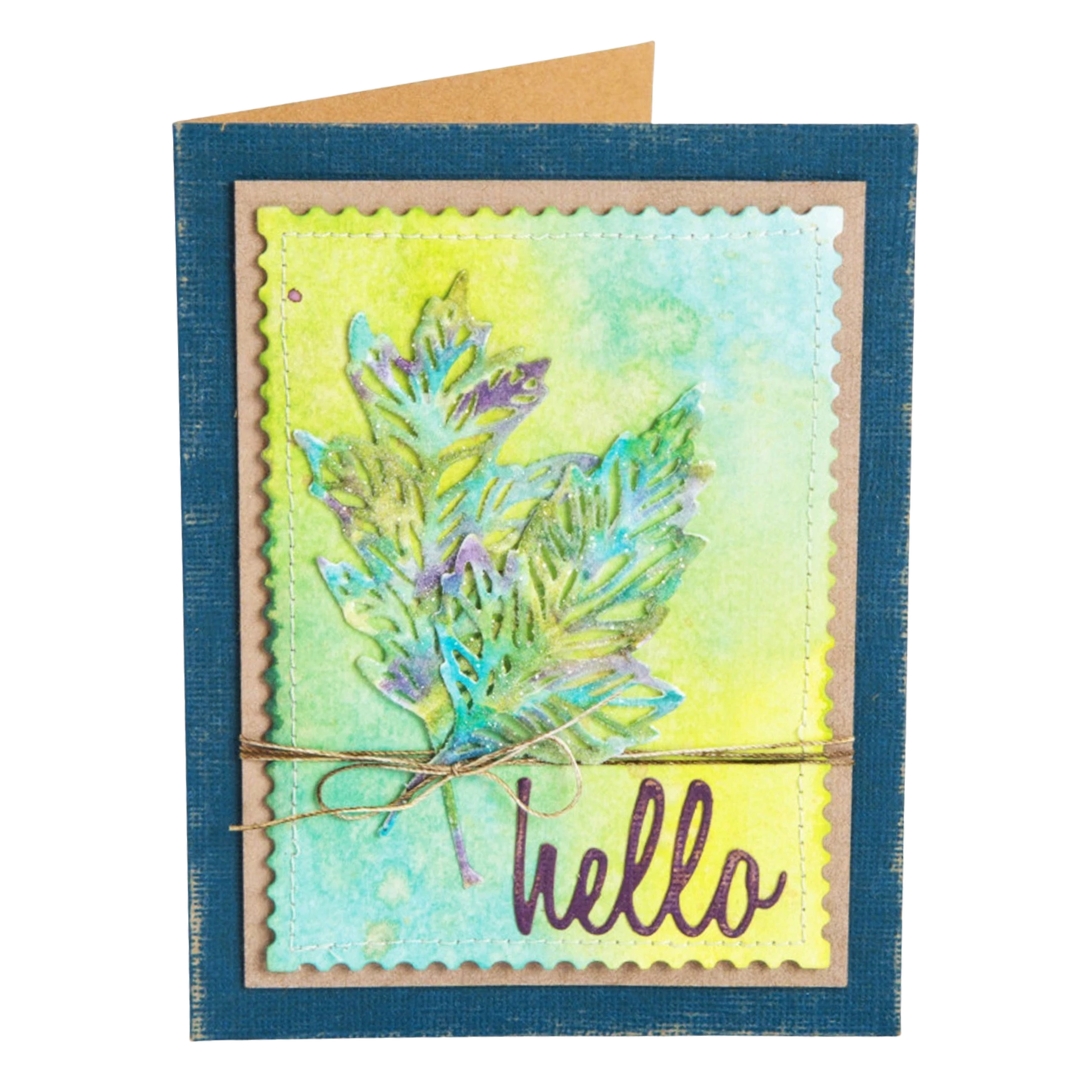 Sizzix Tim Holtz Thinlits stanssi – SKELETON LEAVES - Image 4