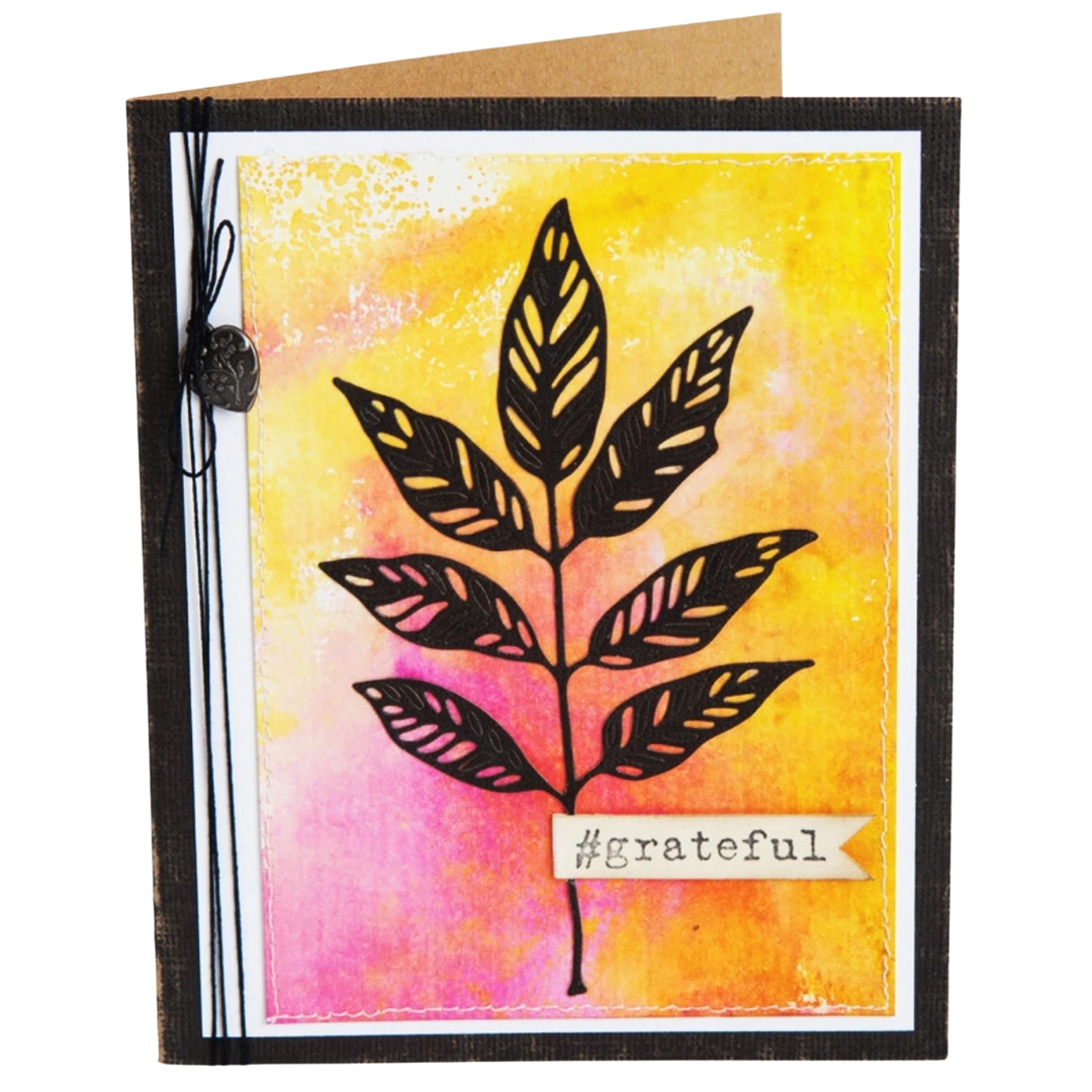 Sizzix Tim Holtz Thinlits stanssi – SKELETON LEAVES - Image 5