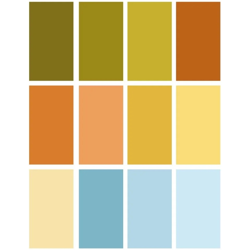 Studio Light Paper Pad – Cozy Autumn Unicolor ohut kartonkilehtiö - Image 2