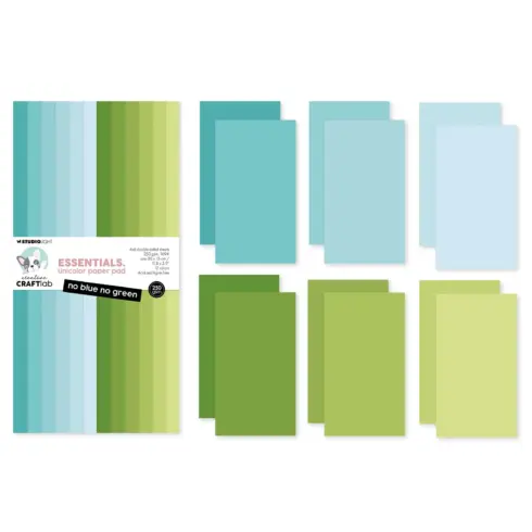 Studio Light Paper Pad – No Blue No Green Unicolor paperilehtio