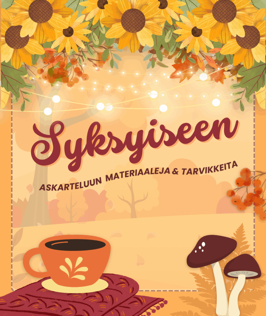 Syksy Askartelu Banneri mobile