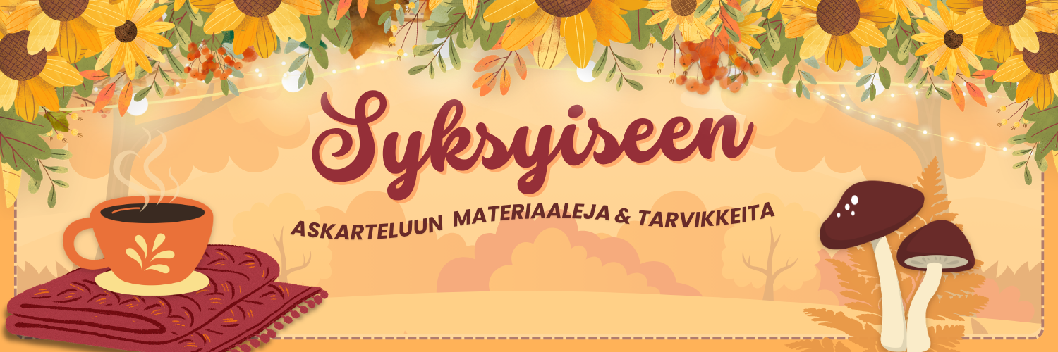 Syksy Askartelu Banneri