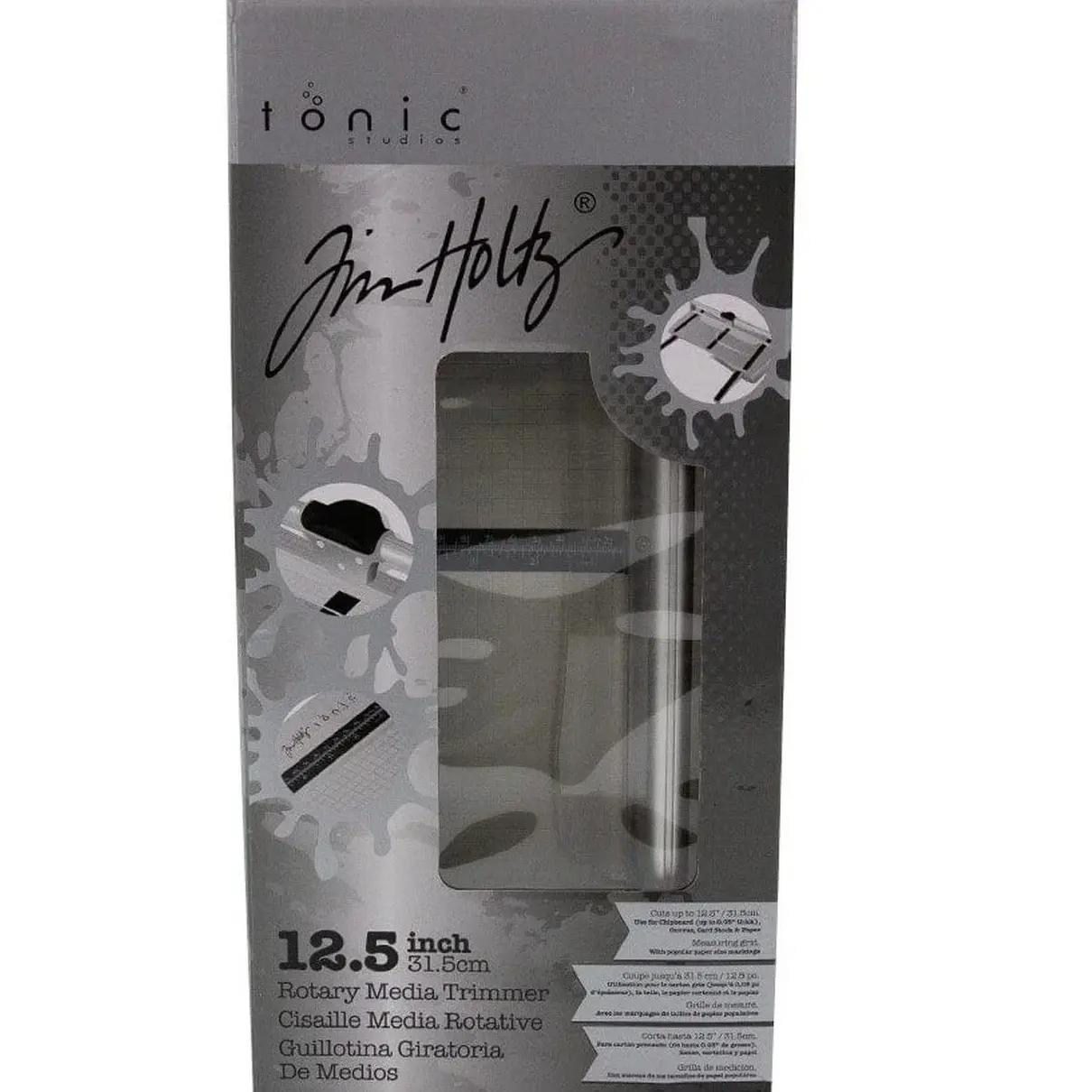 Tim Holtz Rotary Media Trimmer 12.5"/ 31,5cm – Paperileikkuri pyöröterä - Image 6