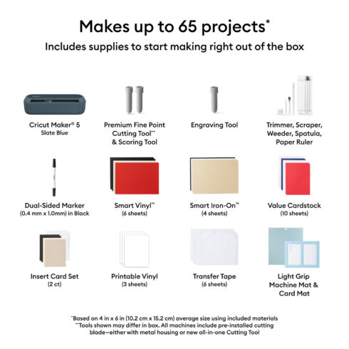 Cricut Maker 5 Essentials Bundle