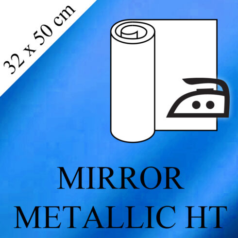 Silityskalvo 32x50cm, mirror metallic sininen