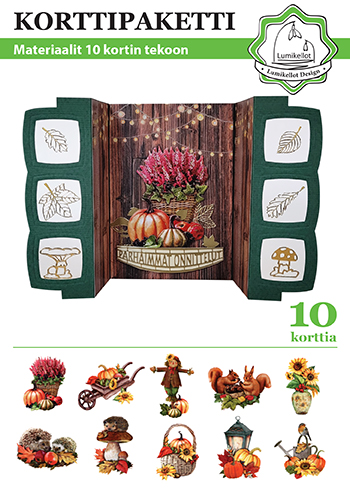 korttipaketti syystunnelma
