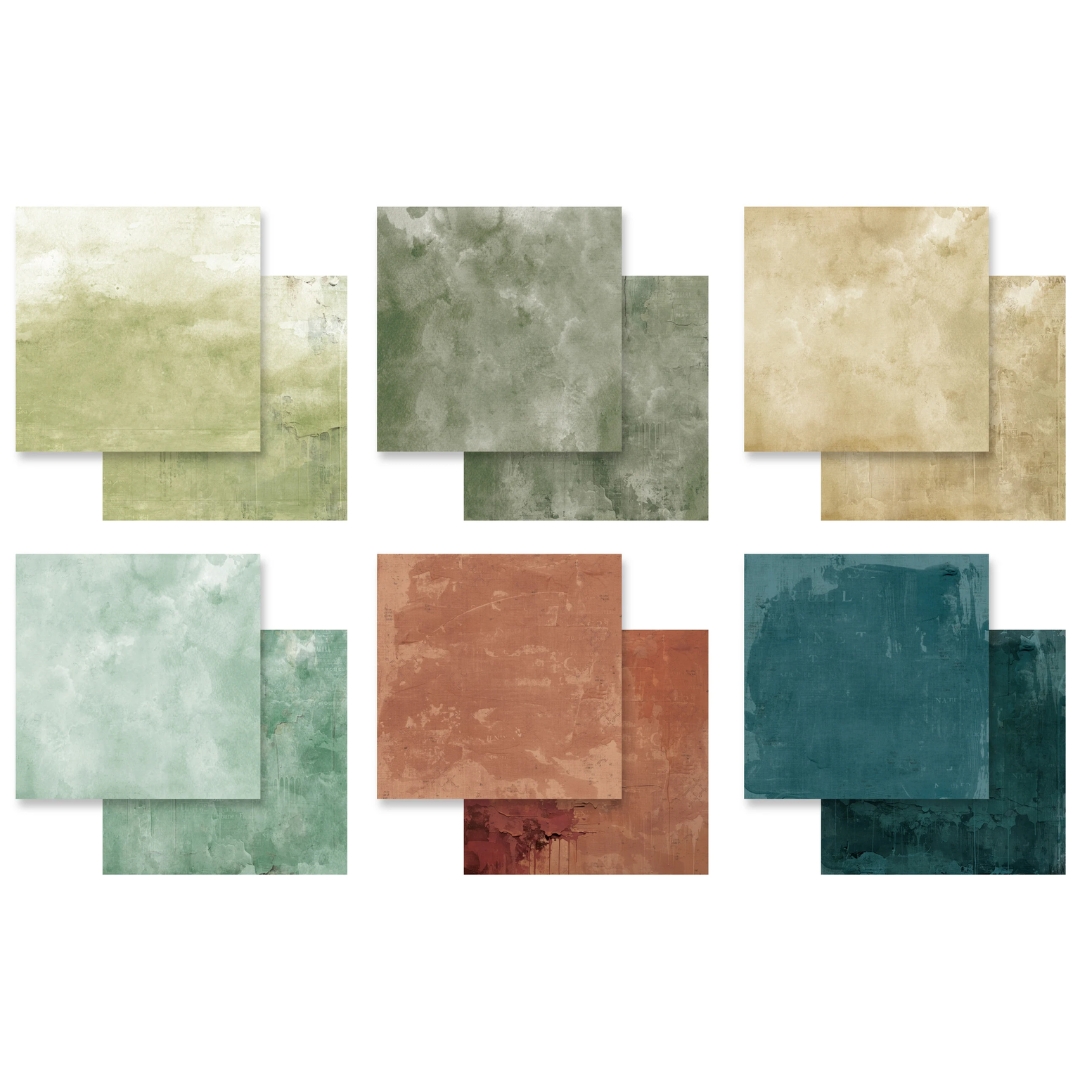 Arden Creative Studio – Amber Ledgers paperilajitelma 30 x 30 cm - Image 2