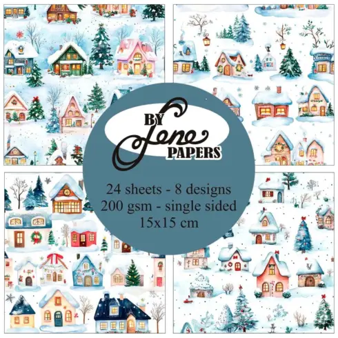 By Lene Papers Happy Landscapes paperilajitelma