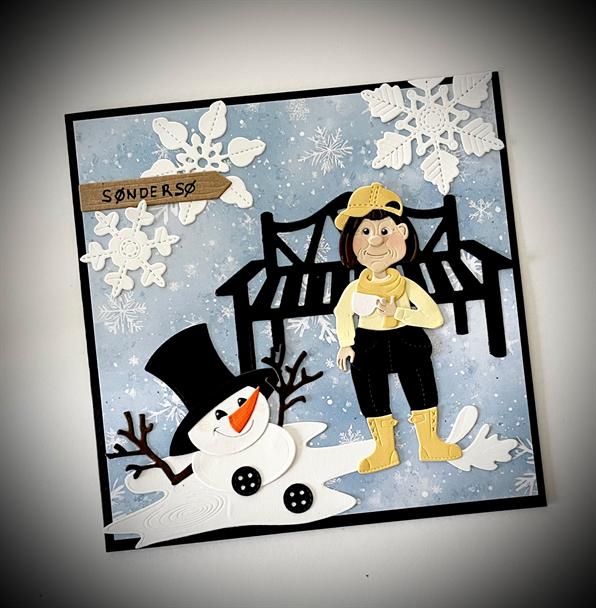 By Lene stanssi – SNOWFLAKES Cutting & Embossing Die - Image 4