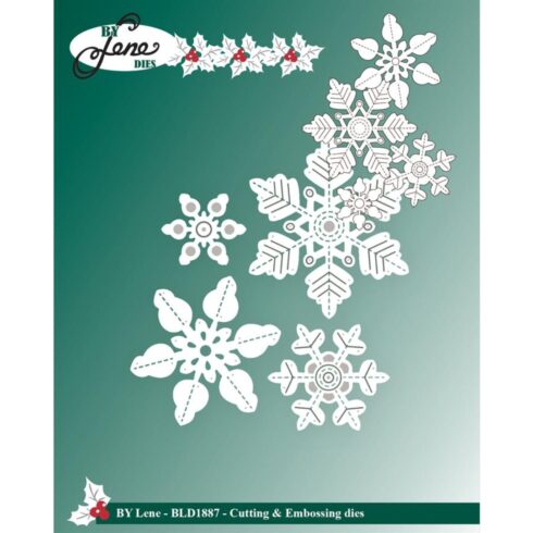 By Lene stanssi SNOWFLAKES Cutting & Embossing Die