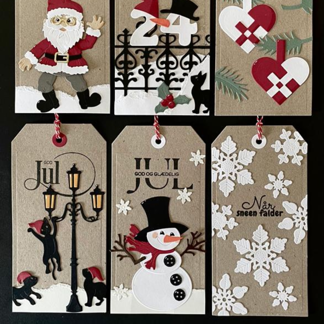 By Lene stanssi – CHRISTMAS NUMBERS Cutting & Embossing Die - Image 4