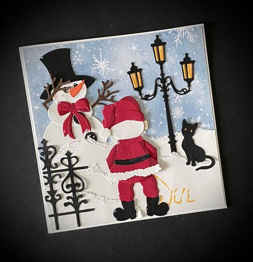 By Lene stanssi – STREET LAMP Cutting & Embossing Die - Image 4