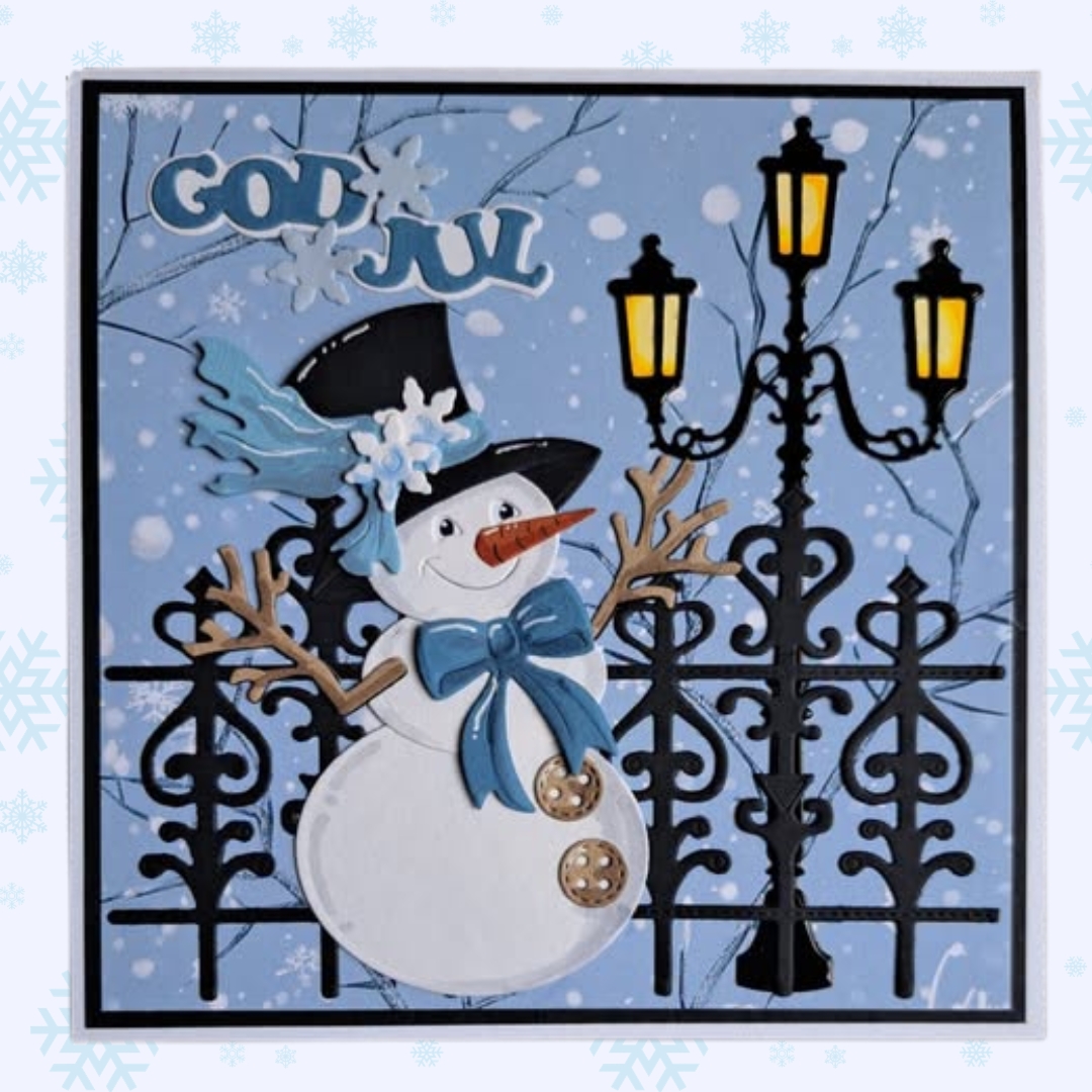 By Lene stanssi – STREET LAMP Cutting & Embossing Die - Image 2