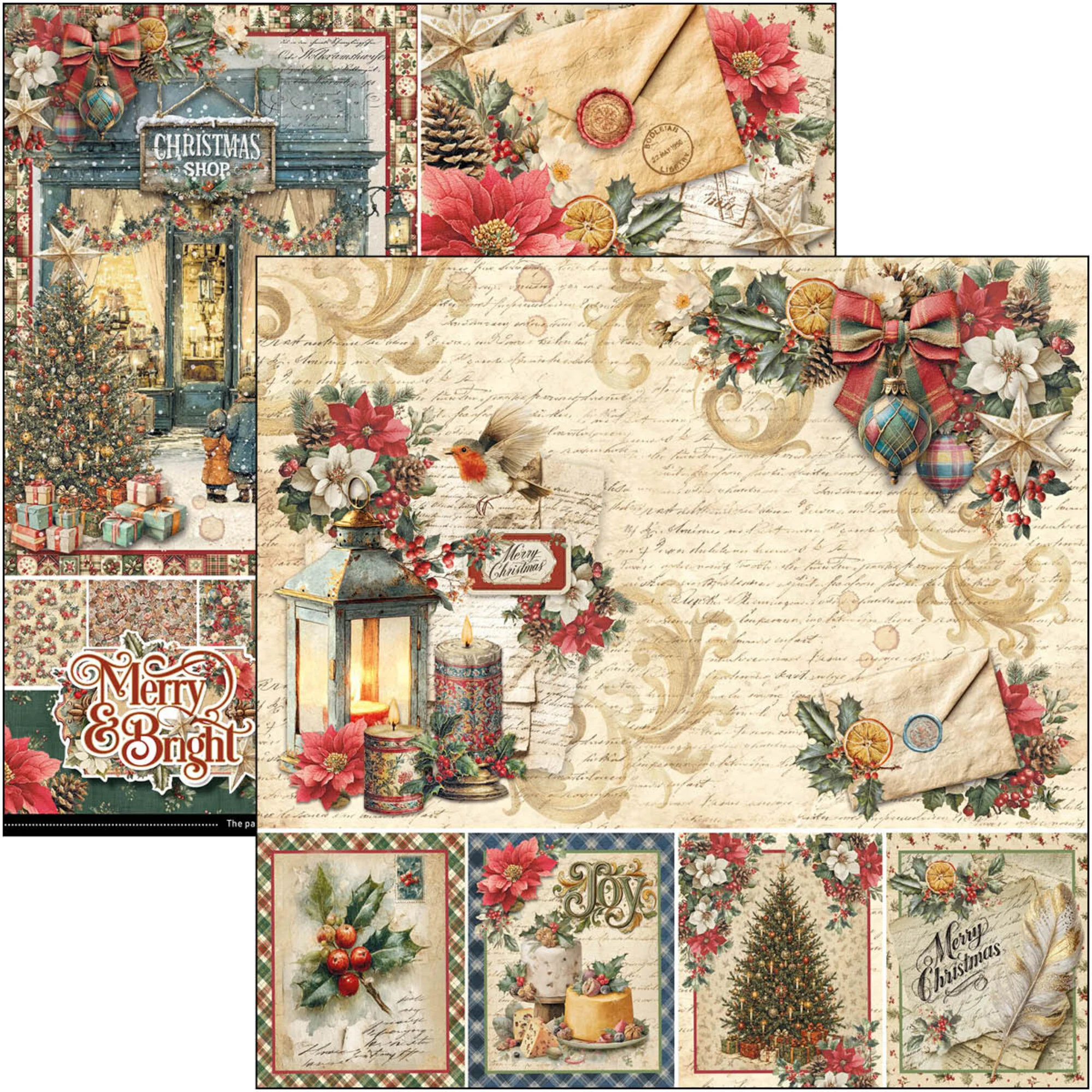 Ciao Bella – Merry & Bright paperilajitelma 20 x 20 cm - Image 10