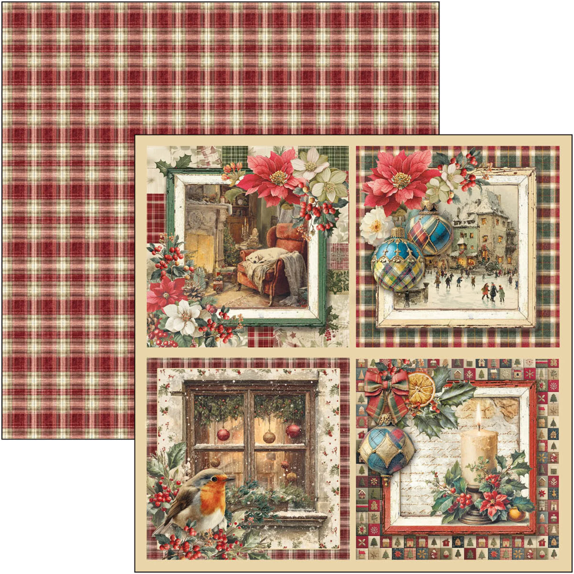 Ciao Bella – Merry & Bright paperilajitelma 20 x 20 cm - Image 4
