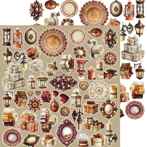 Craft OClock Shades of Nature Precious Extras leikekuvat 3