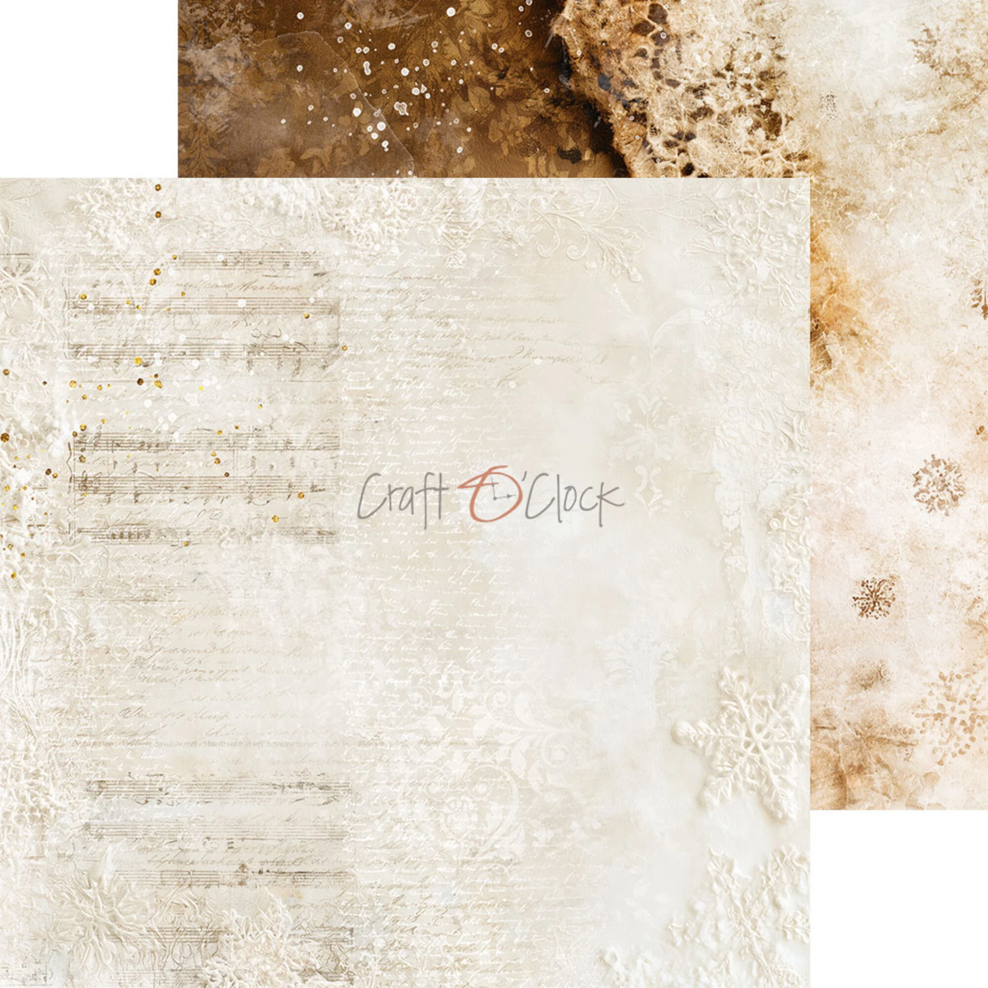 Craft O’Clock – Snow Games Basic paperilajitelma 20 x 20 cm - Image 3