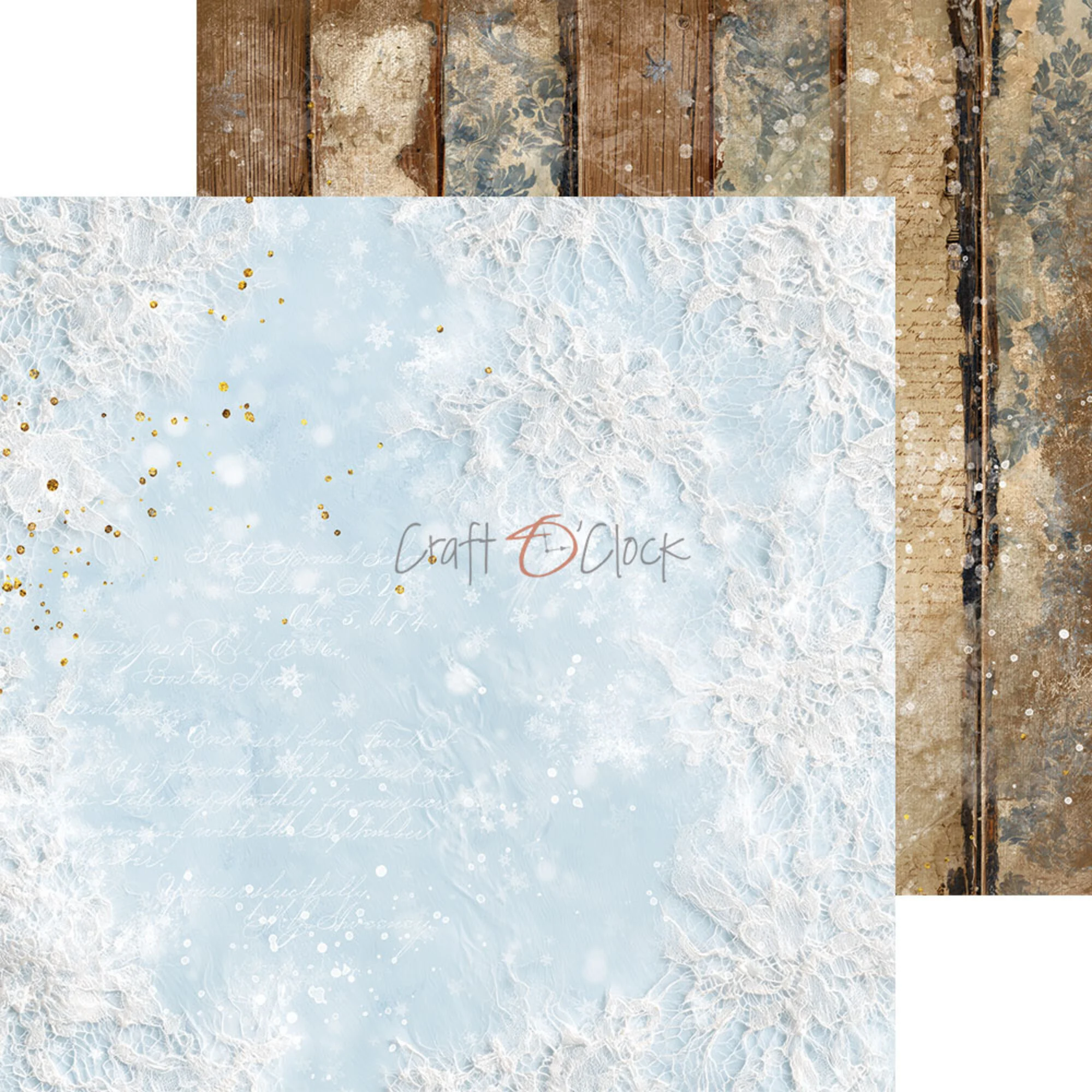 Craft O’Clock – Snow Games Basic paperilajitelma 20 x 20 cm - Image 7