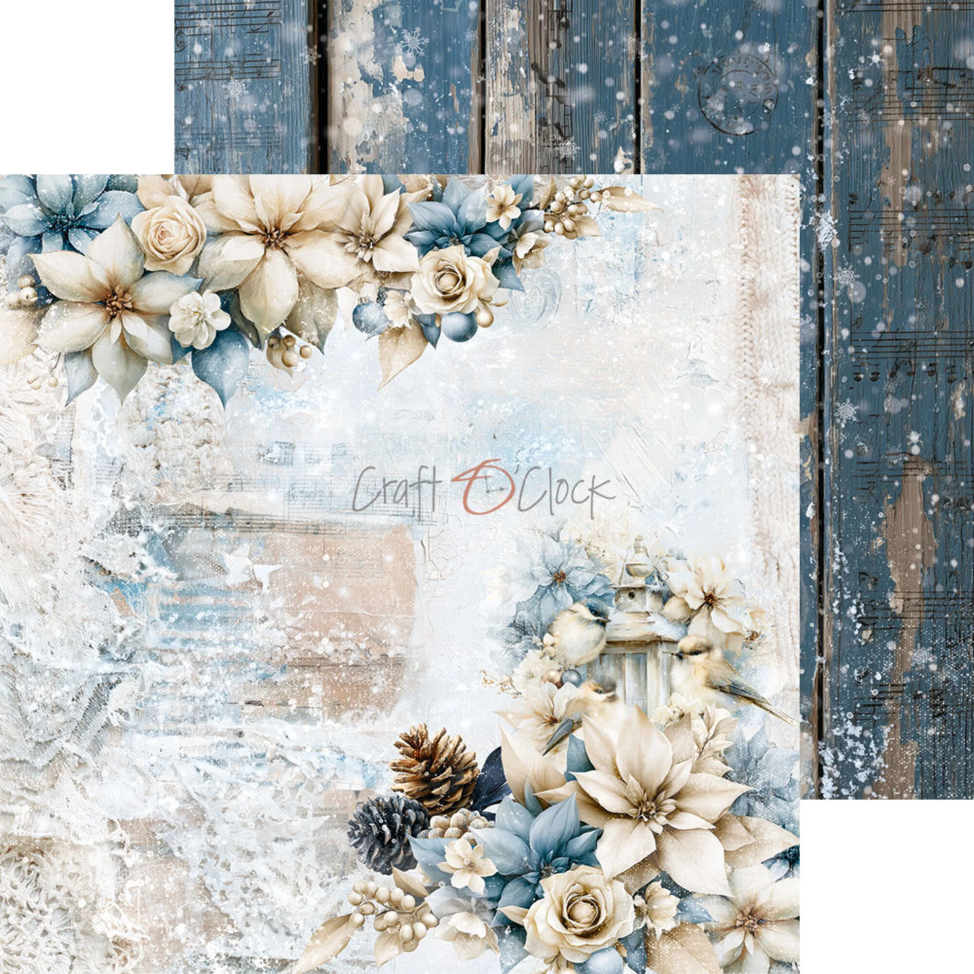 Craft O’Clock – Snow Games paperilajitelma 15 x 15 cm - Image 4