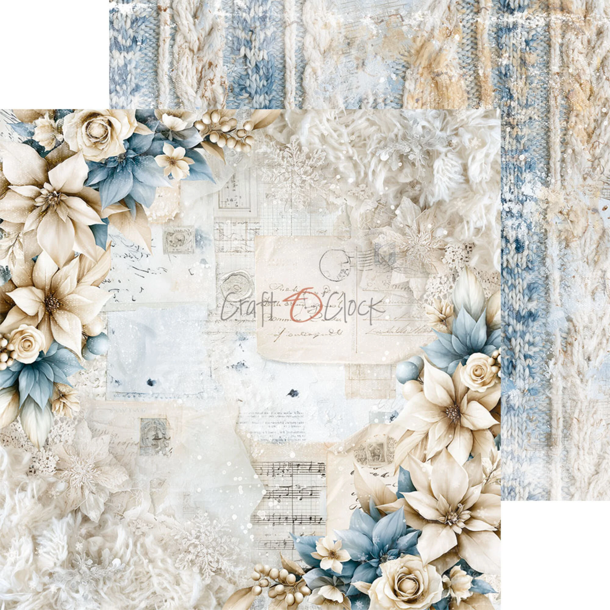 Craft O’Clock – Snow Games paperilajitelma 15 x 15 cm - Image 6