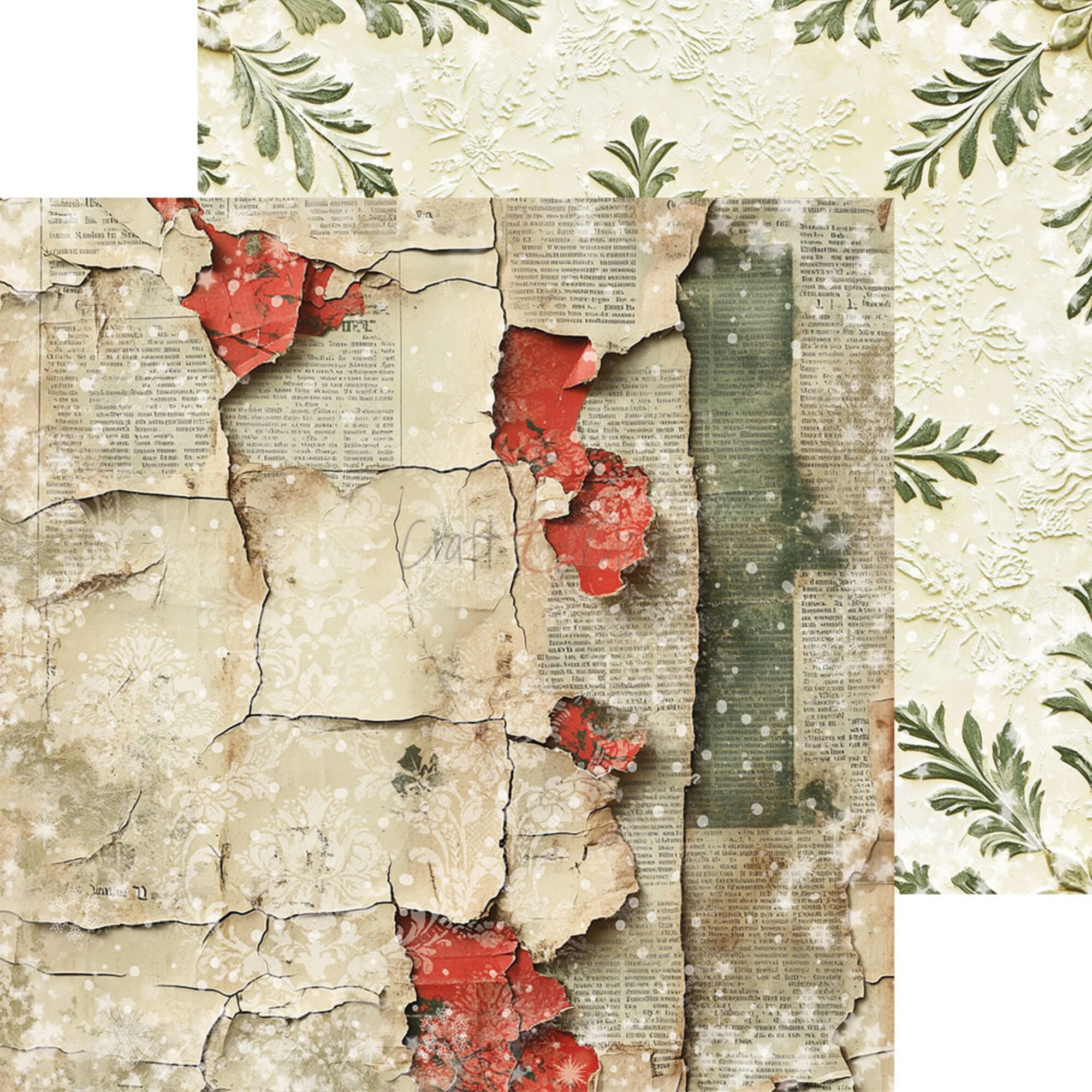 Craft O’Clock – Spirit of Christmas MIX paperilajitelma 20 x 20 cm - Image 10