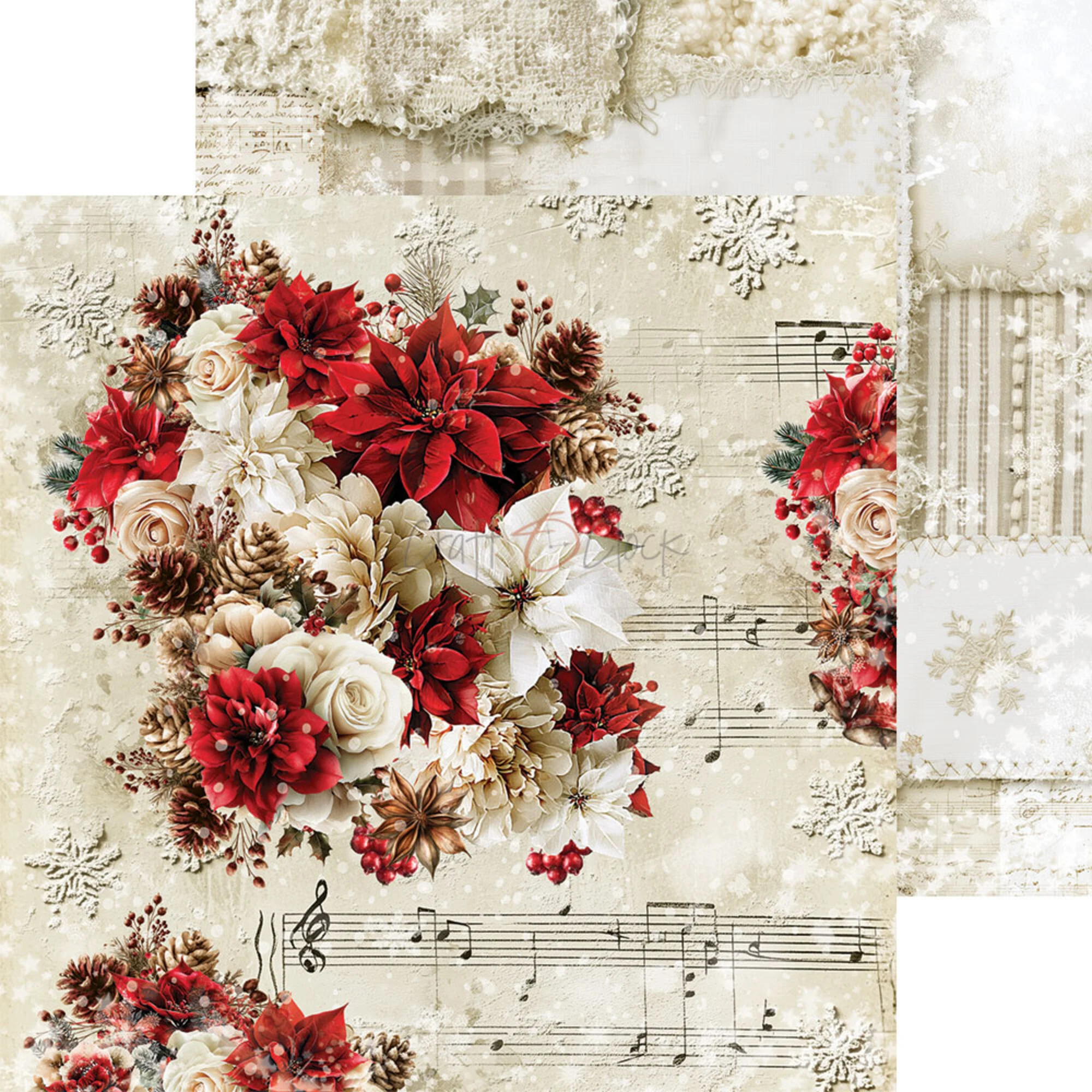 Craft O’Clock – Spirit of Christmas paperilajitelma 15 x 15 cm - Image 2