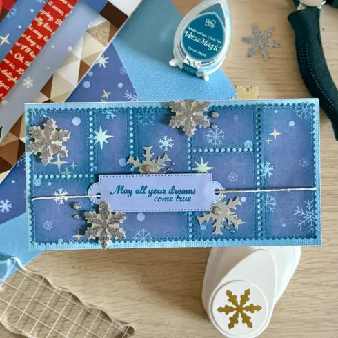 Craft Punch Set Snowflakes TRIO Kuviolavistajasetti lumihiutaleet 3 kpl 1