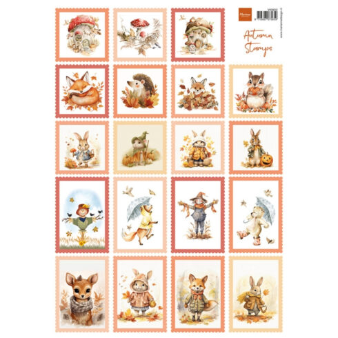 Marianne Design Stamps Autumn korttikuvat (19 kpl)